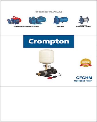 Crompton Cfchm Monoset Pump Device mark 5365869 Trademark