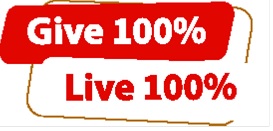 Give 100% Live 100% Device mark 5373069 Trademark