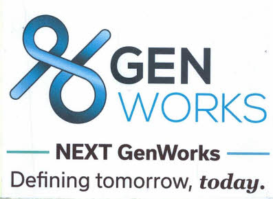 Gen Works Next Genworks Defining Tomorrow, Today. Device mark 5375413 Trademark