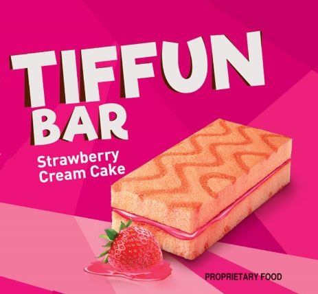 Tiffun Bar Strawberry Cream Cake Device mark 5381619 Trademark