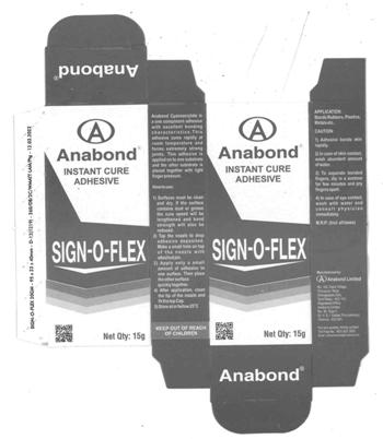 Anabond Sign-o-flex Device mark 5383497 Trademark