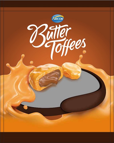 Arcor Butter Toffees (label) Device mark 5391040 Trademark