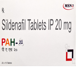 Sildenafil Tablets Ip 20 Mg Pah-20 Device mark 5393843 Trademark