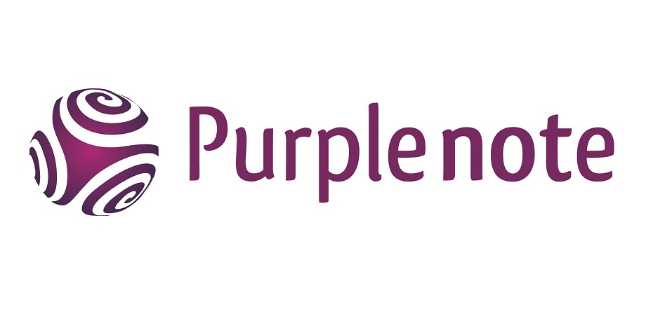 Purple Note Device mark 5396346 Trademark