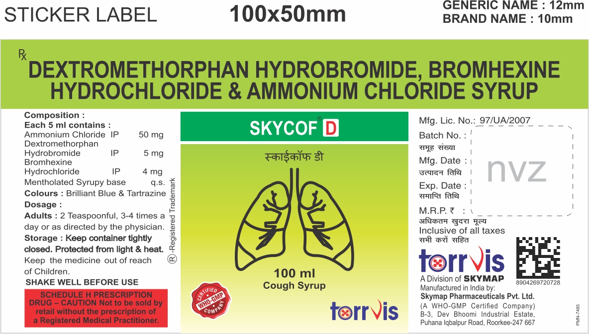Skycofd Torrvis Device mark 5400190 Trademark