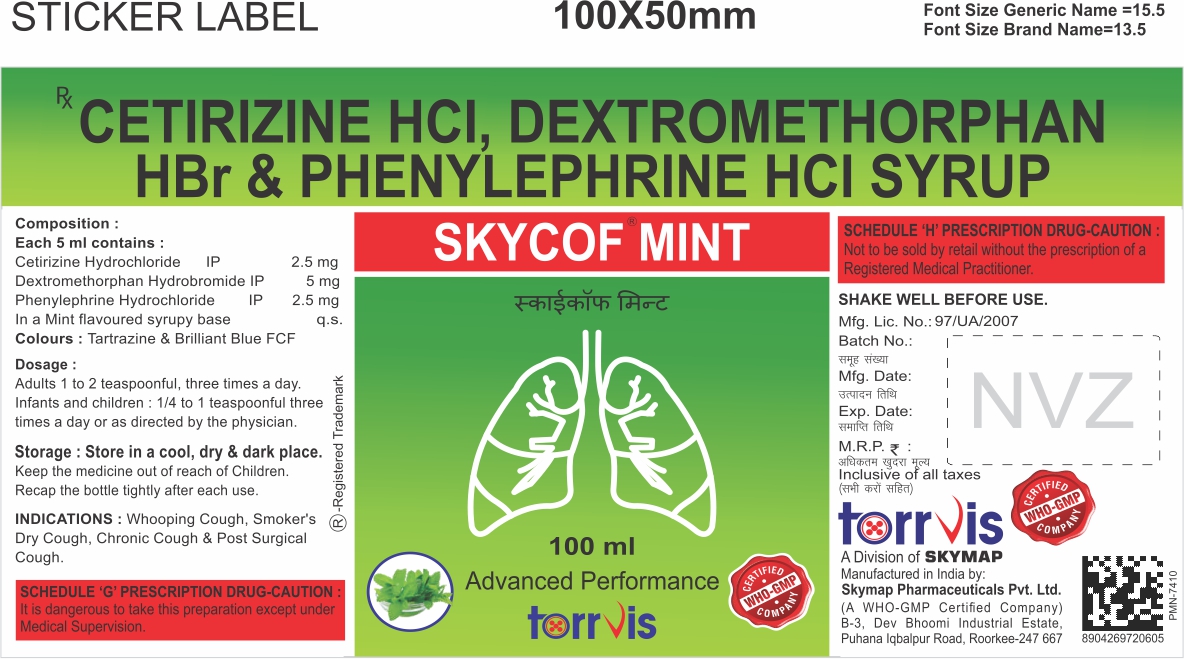 Skycofmint Torrvis Device mark 5400194 Trademark
