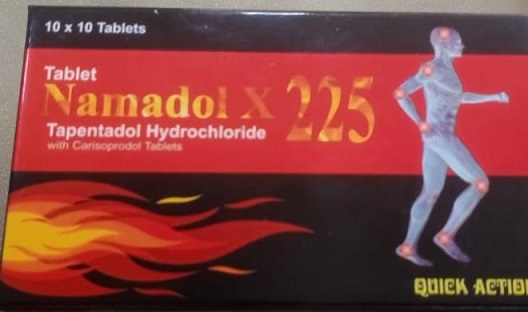 Namadol X 225 Device mark 5410833 Trademark