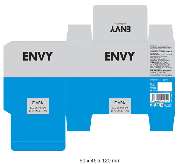 Envy Dark Eau De Parfum Device mark 5412130 Trademark