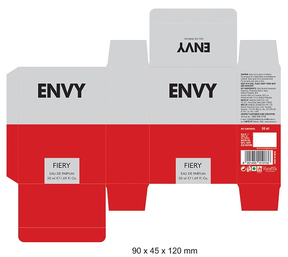 Envy Fiery Eau De Parfum Device mark 5412132 Trademark