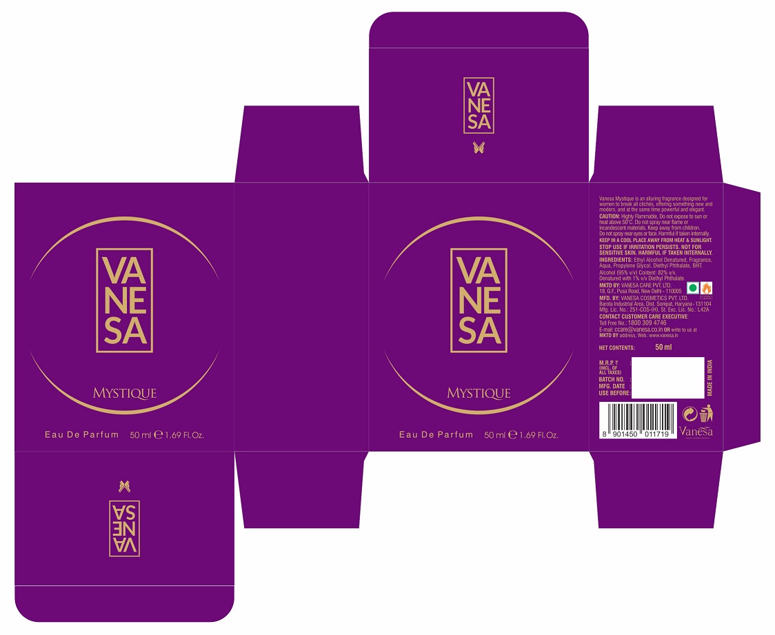 Vanesa Mystique Device mark 5412134 Trademark