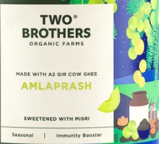Two Brothers Organic Farms Amla Prash Device mark 5427289 Trademark