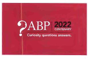 Abp 2022 Centenary Device mark 5437887 Trademark