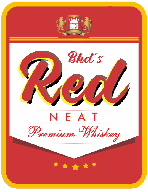 Bkd's Red Neat Premium Whiskey Device mark 5439348 Trademark