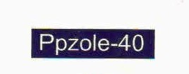 Ppzole-40 Device mark 5450538 Trademark