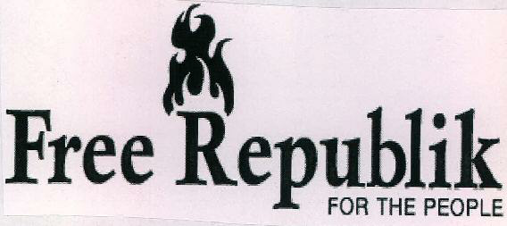 Free Republik For The People Device mark 2283575 Trademark