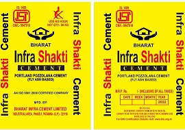 Bharat Infra Shakti Cement Device mark 5457384 Trademark