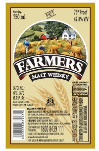 Farmers Malt Whisky Device mark 5460071 Trademark