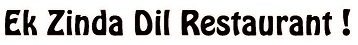Ek Zinda Dil Restaurant ! Device mark 5462015 Trademark