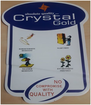 Crystal Gold Device mark 5462113 Trademark