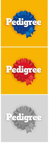 Pedigree And Rosette Centered Device Series Of Three Device mark 5463555 Trademark