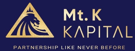 Mt. K Kapital With Tagline Partnership Like Never Before With Logo Device mark 5464112 Trademark