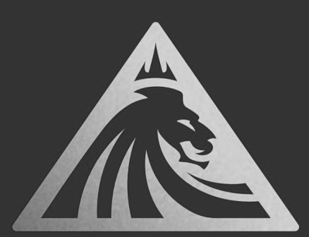 Lion Face Logo (lion Face With Crown / Trishul / Trident In Triangle) Device mark 5464113 Trademark