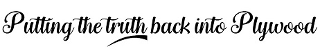 Putting The Truth Back Into Plywood Device mark 5467287 Trademark