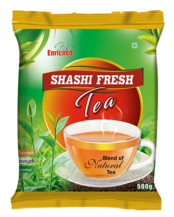 Shashi Fresh Tea - Blend Of Natural Tea (label) Device mark 5472206 Trademark
