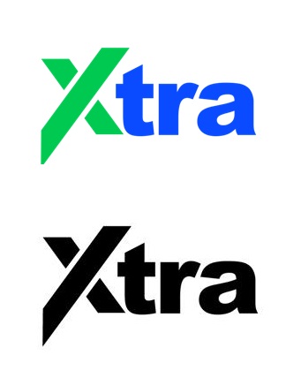 Xtra (stylized) Device mark 5482762 Trademark
