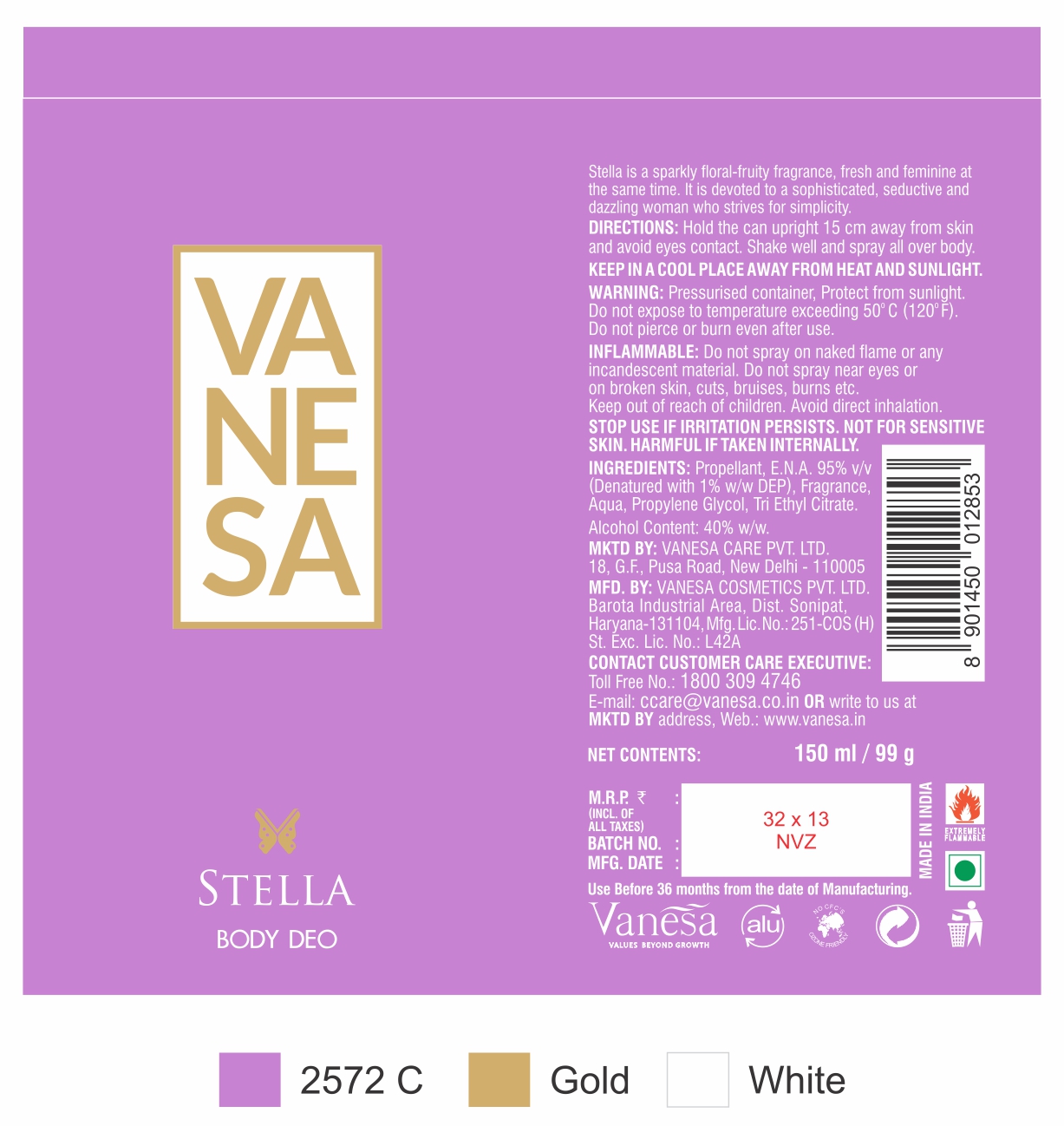 Vanesa Stella Device mark 5486220 Trademark