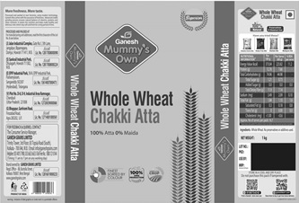 Ganesh Mummy’s Own Whole Wheat Chakki Atta Device mark 5490393 Trademark