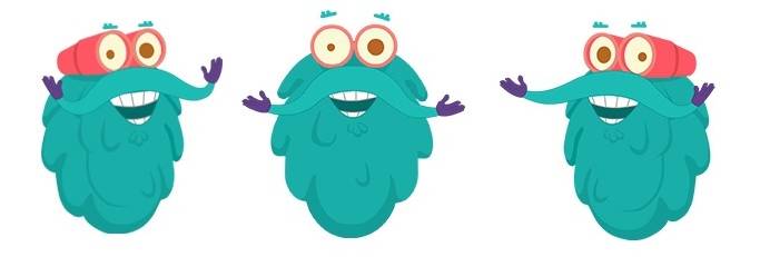 Animated Character Device mark 5494871 Trademark