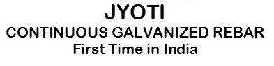 Jyoti-continuous Galvanized Rebar Device mark 5497683 Trademark