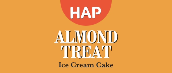 Hap Almond Treat Ice Cream Cake Device mark 5510056 Trademark