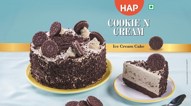 Hap Cookie N Cream Ice Cream Cake Device mark 5510064 Trademark