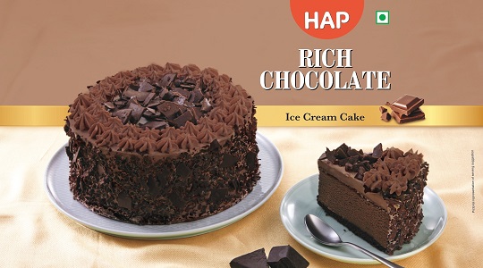 Hap Rich Chocolate Ice Cream Cake Device mark 5510068 Trademark