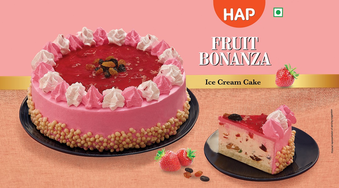 Hap Fruit Bonanza Ice Cream Cake Device mark 5513899 Trademark