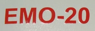 Emo-20 (label) Device mark 5520399 Trademark