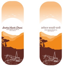 Arohul Kachi Ghani (label) Device mark 5521232 Trademark