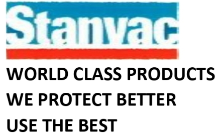 Stanvac World Class Products, We Protect Better Use The Best Device mark 5525624 Trademark