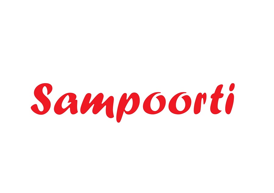 Device Mark 'sampoorti' Written In A Stylized Manner Device mark 5528787 Trademark
