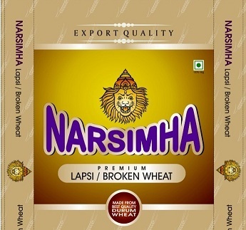 Narsimha - Premium Lapsi Broken Wheat (logo) Device mark 5535370 Trademark