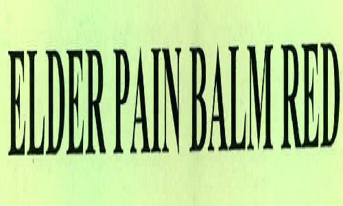 Elder Pain Balm Red Device mark 2266524 Trademark