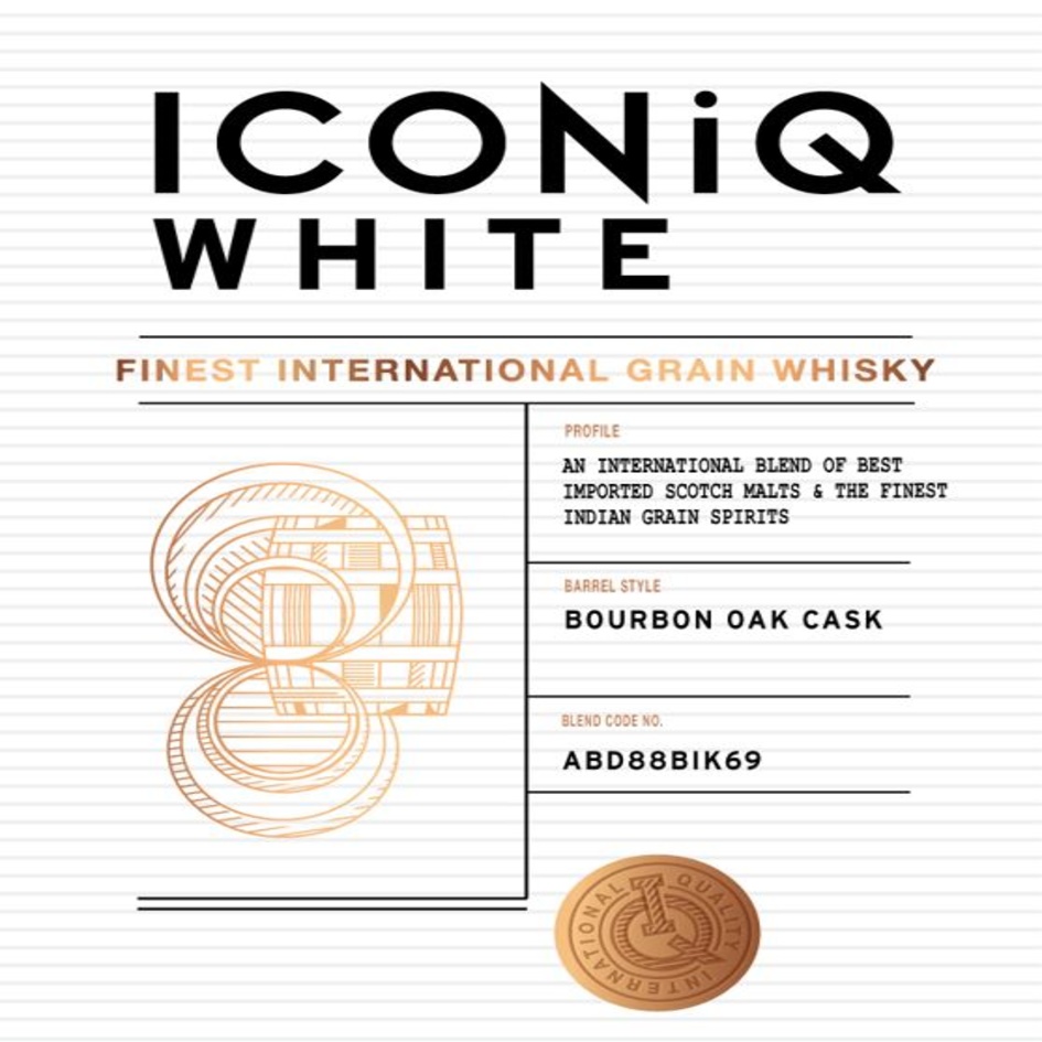 Iconiq White Finest International Grain Whisky Device mark 5541249 Trademark