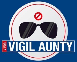 V For Vigil Aunty Device Device mark 5541243 Trademark