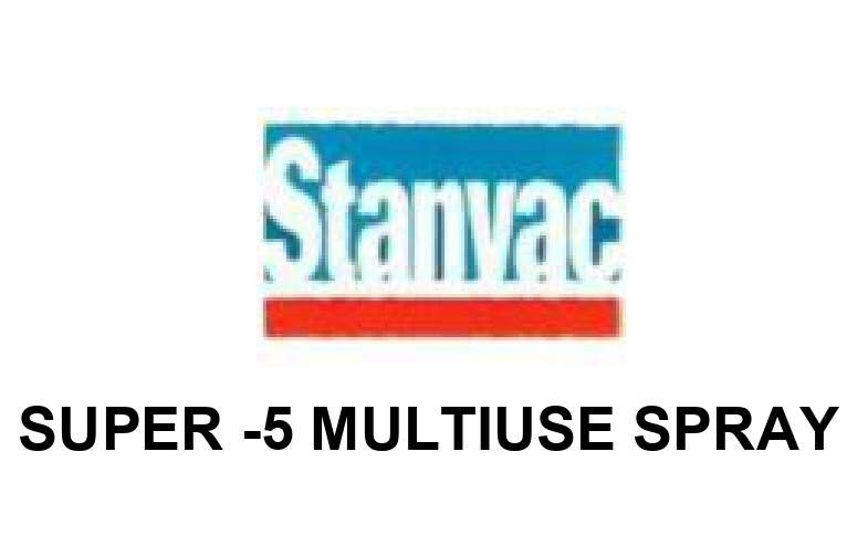 Stanvac Super -5 Multiuse Spray Device mark 5544034 Trademark