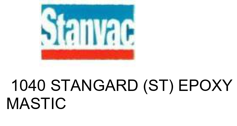 Stanvac 1040 Stangard (st) Epoxy Mastic Device mark 5544036 Trademark