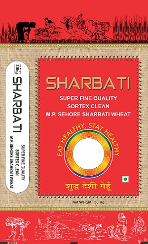 Sharbati Label Device mark 5549342 Trademark