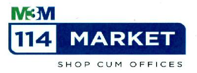 M3m 114 Market Shop Cum Offices Device mark 5552848 Trademark