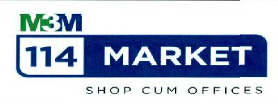 M3m 114 Market Shop Cum Offices Device mark 5552851 Trademark